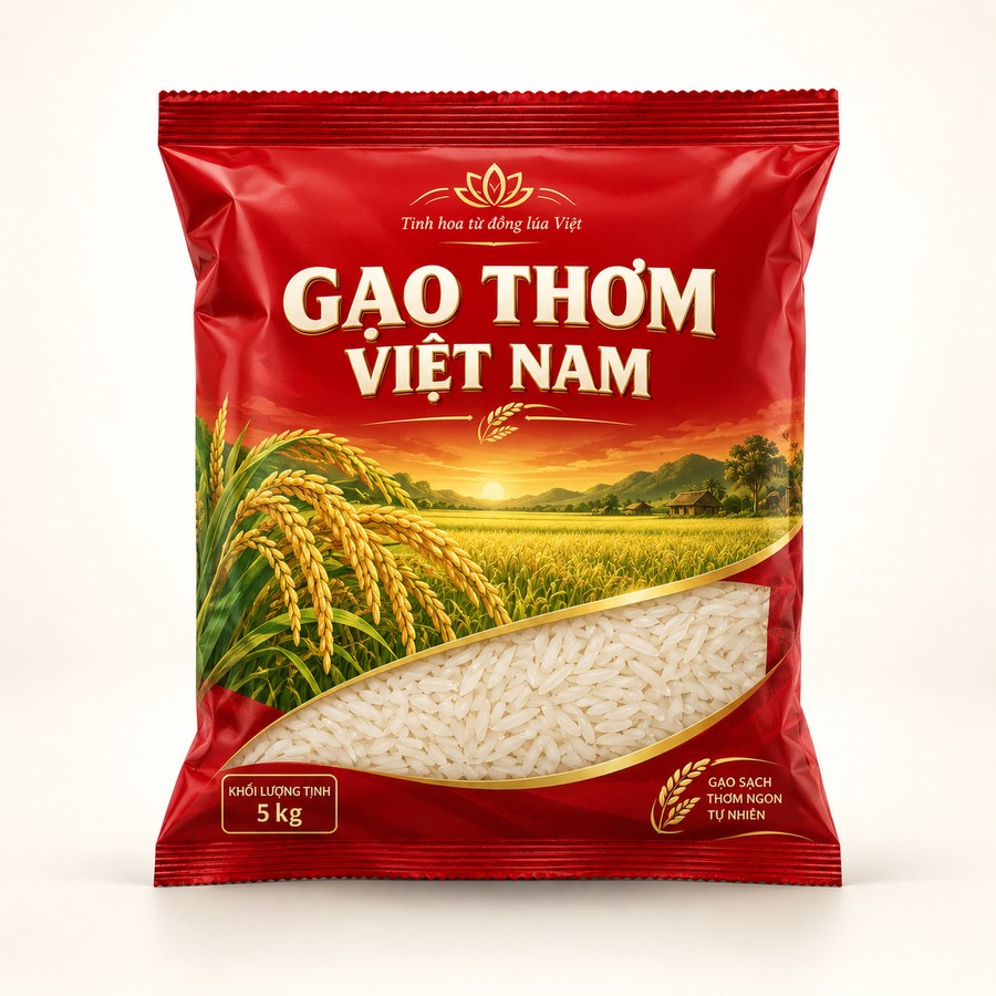 Gạo thơm Việt Nam