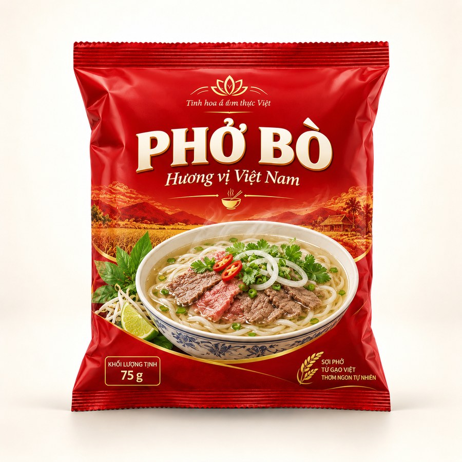 Phở bò ăn liền