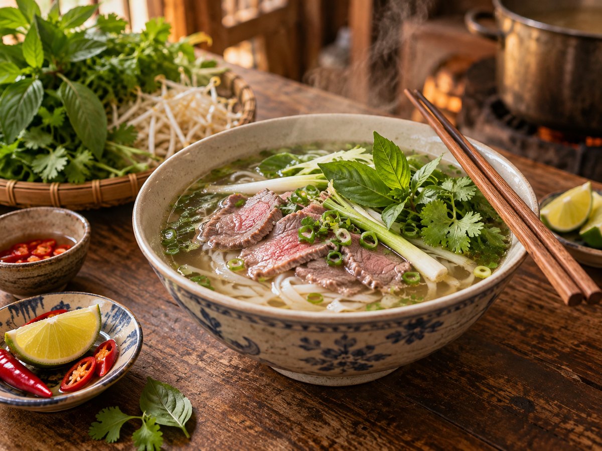 本格 牛肉フォー